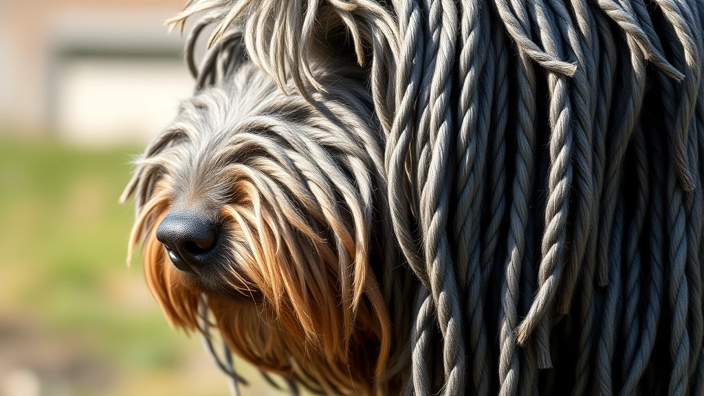 dog with dreads dog photo 0