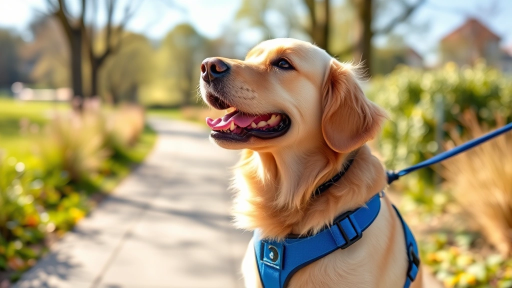 dog with harness dog photo 0