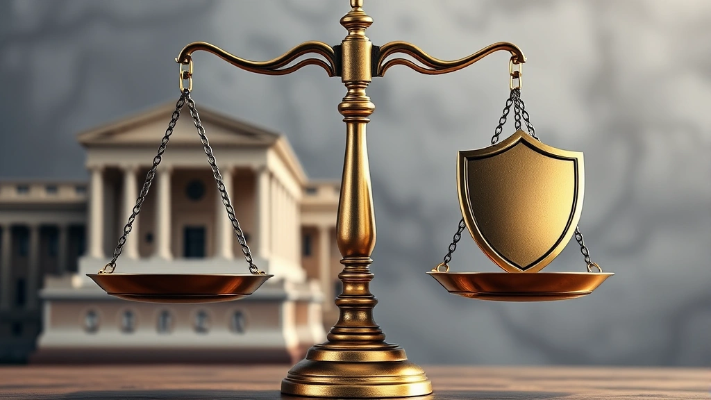 doge access to plaintiff data blocked -
Photorealistic image of scales of justice balancing a government building on on