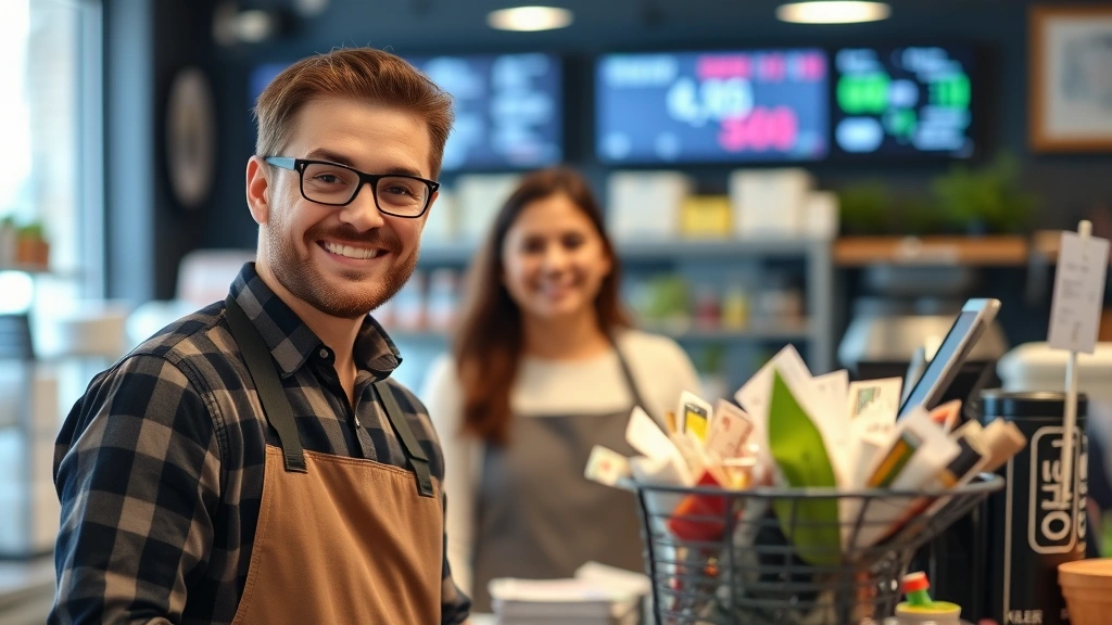 doge stimulus check 2025 update -
friendly cashier in background

