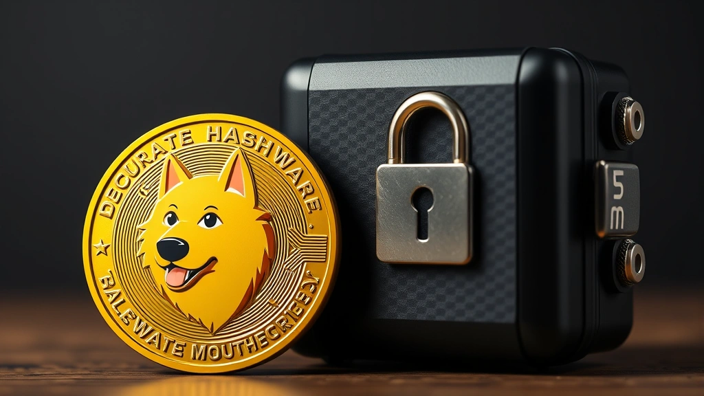 doge stimulus check 2025 update -
Photorealistic image of a secure hardware wallet device next to a physical Doge