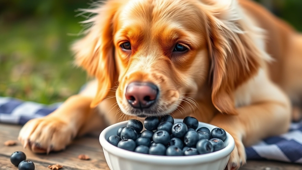 dogs and blueberries dog photo 0