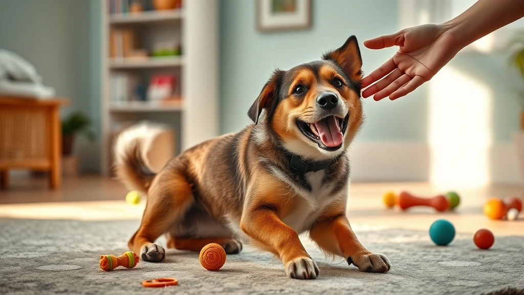 dogs and down syndrome -
Photorealistic image of a special-needs dog playing happily in a safe, obstacle