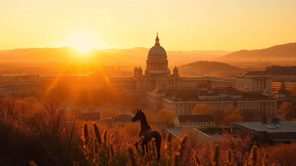 dogs fetching toy -
golden hour lighting
