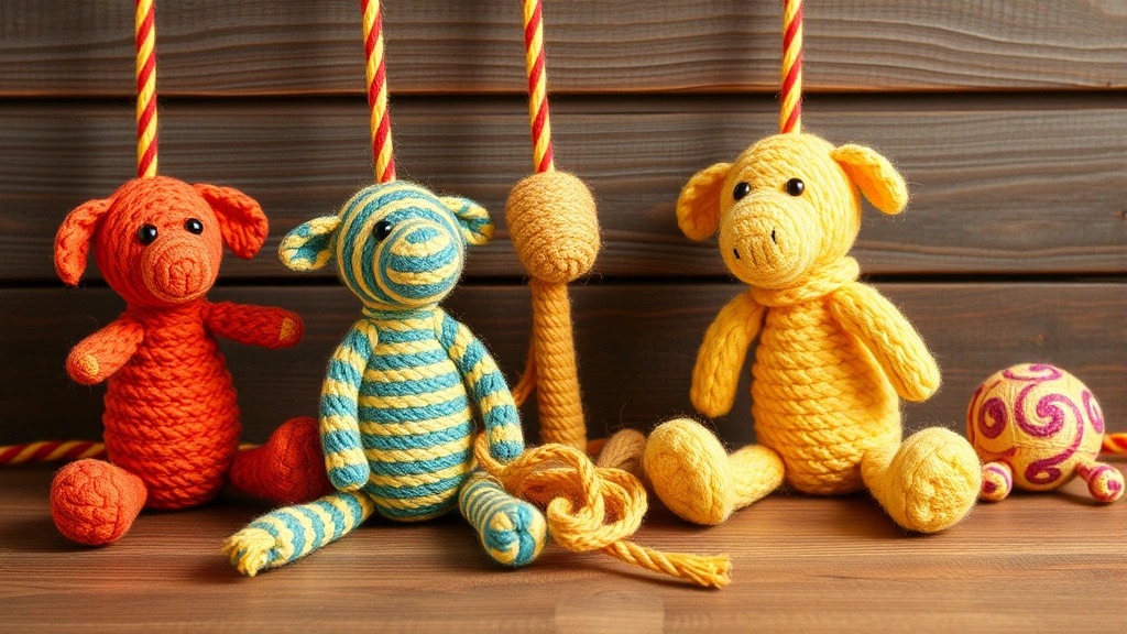 dogs fetching toy -
rope toys
