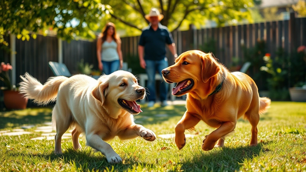 dogs with big dog photo 0