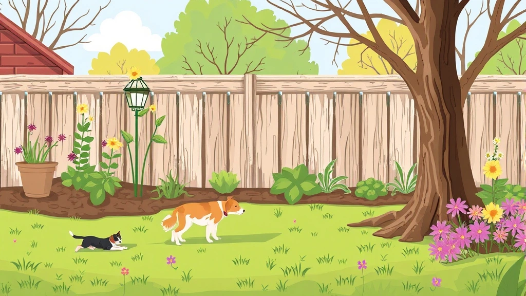 earth-friendly flea control -
depicting a healthy outdoor environment for natural flea prevention
