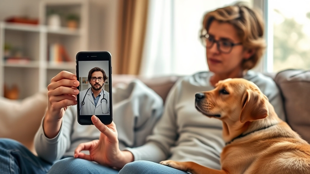 emergency food poisoning telehealth dog photo 0