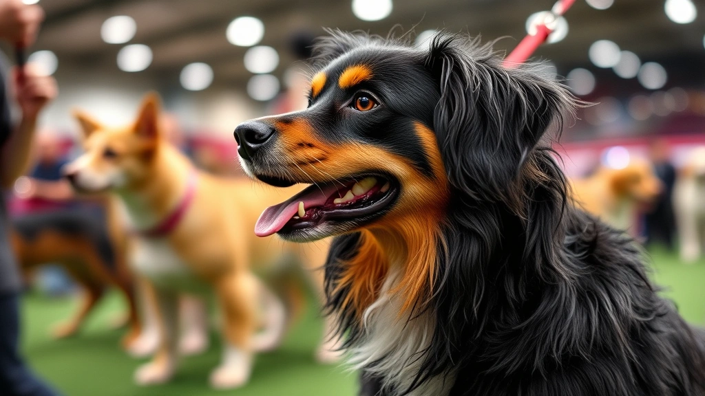 expensive dog breeds -
high-quality dog show photography
