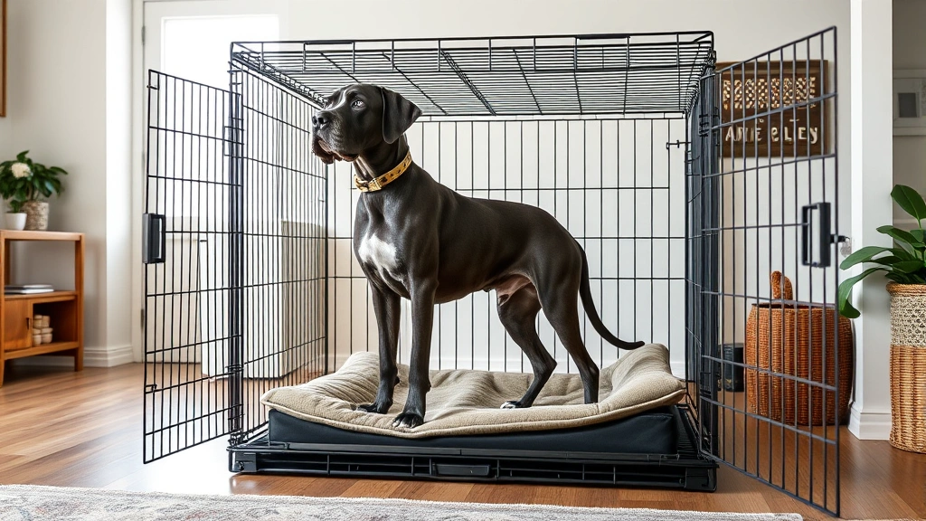 extra large dog crate dog photo 0