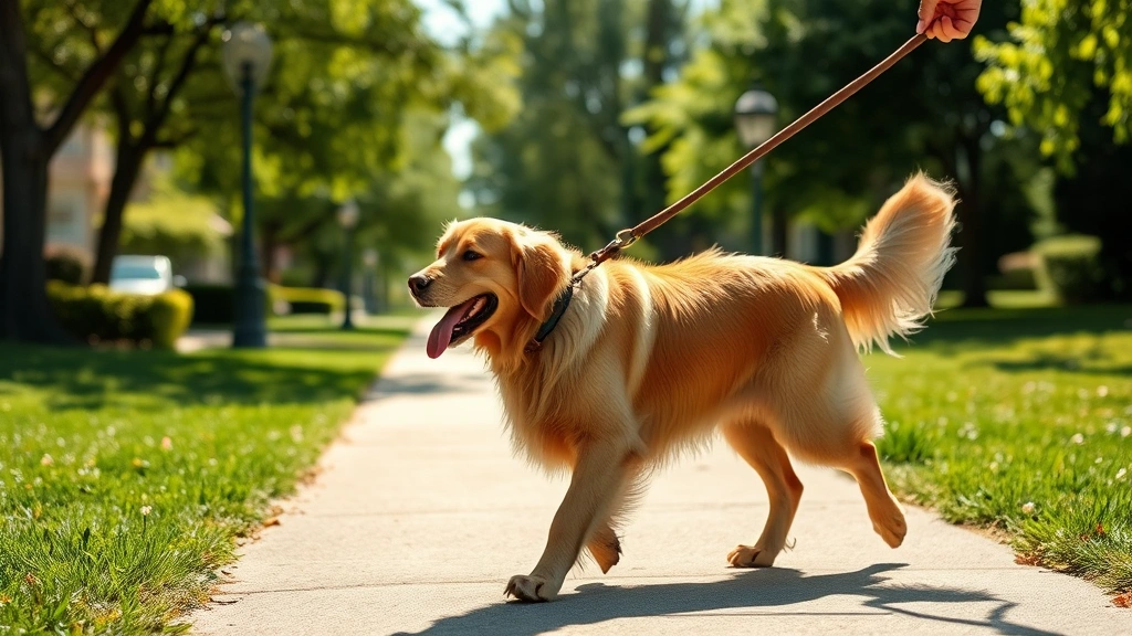 feeding before walks dog photo 0