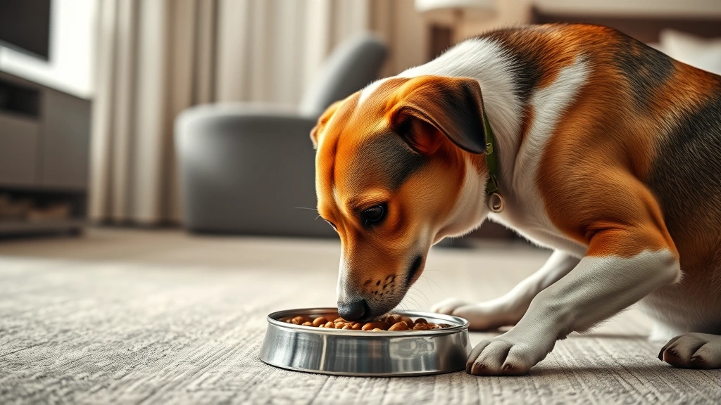 feeding in unfamiliar environments dog photo 0