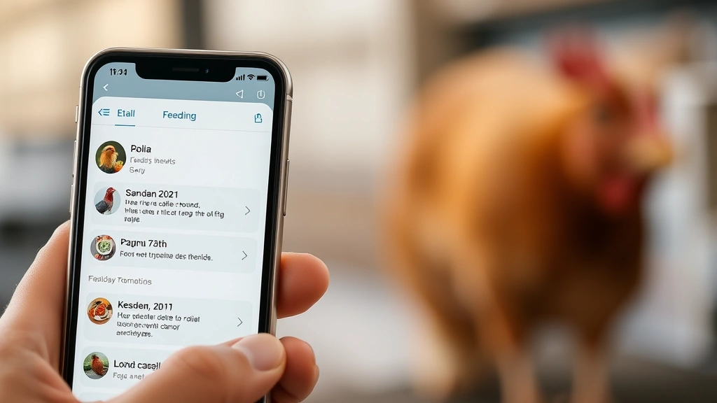 feeding schedule apps -
with a mobile phone showing feeding schedule notifications in the background
