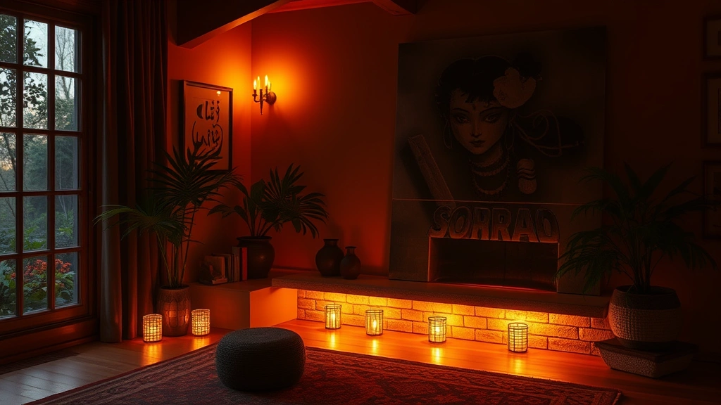 feeding schedule apps -
warm ambient lighting
