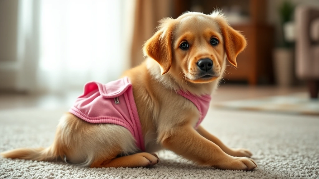 female dog diapers dog photo 0