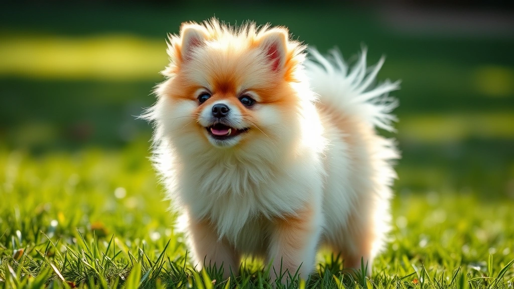 fluffiest small dog dog photo 0