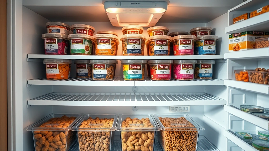 freezer meal pet scheduling dog photo 0