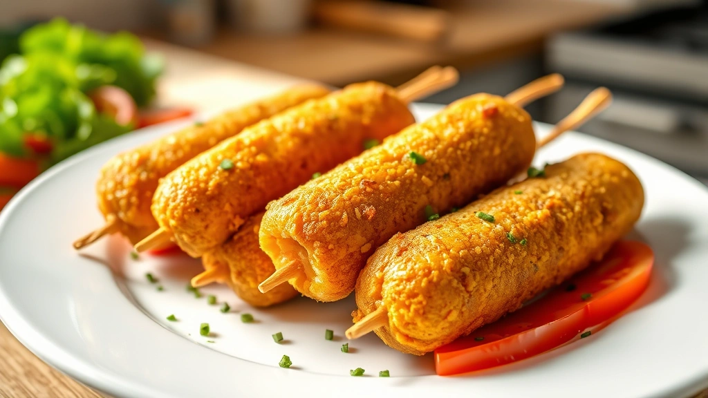 frozen corn dogs in air fryer dog photo 0