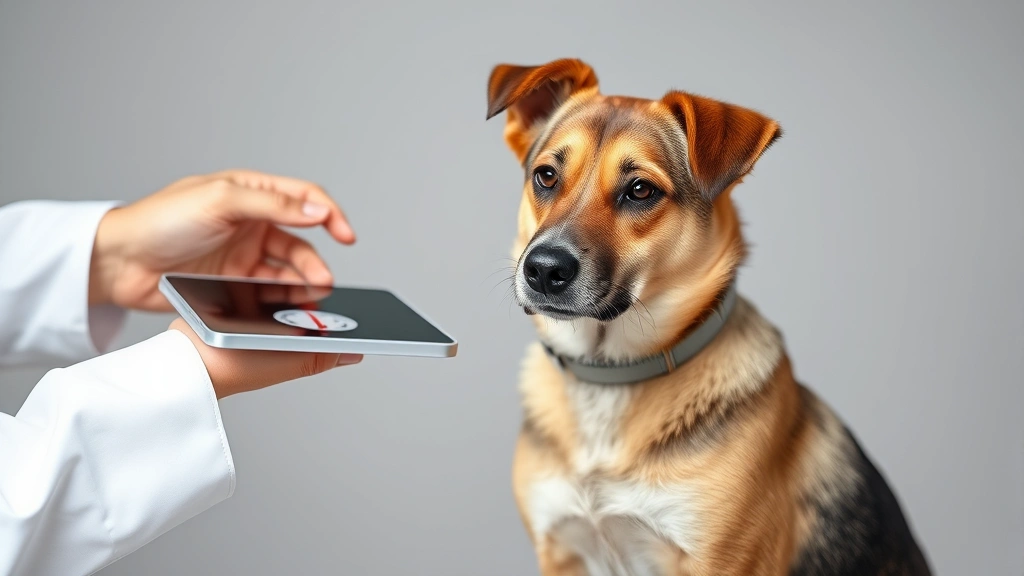 gabapentin for dogs dosage chart kg -
Photorealistic style: Veterinarian’s hand holding a small tablet and meas