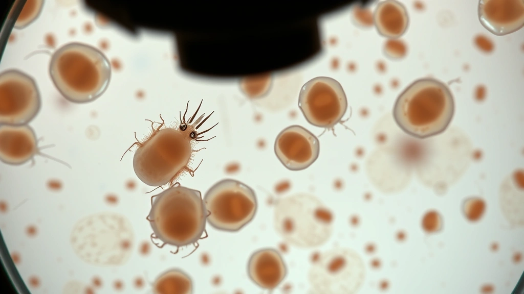 giardia dog poop picture -
Photorealistic microscopic view of giardia parasites magnified under veterinary