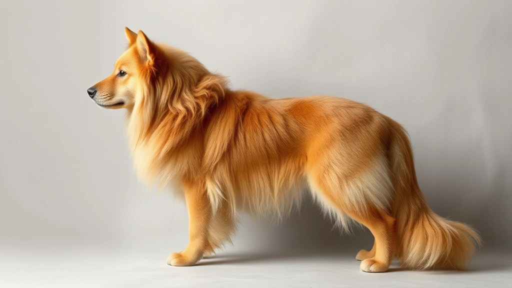golden weiner dog -
showing their long body and beautiful golden fur
