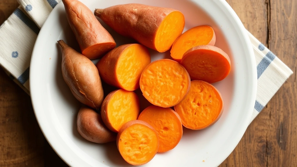 grain-free feeding schedule -
sweet potatoes