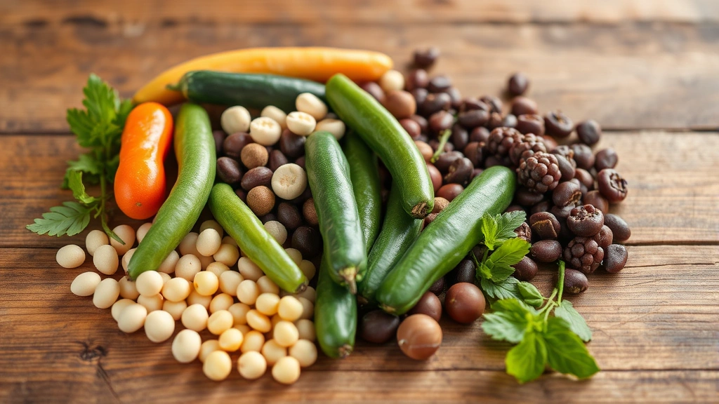 grain-free feeding schedule -
and legumes arranged on a wooden surface