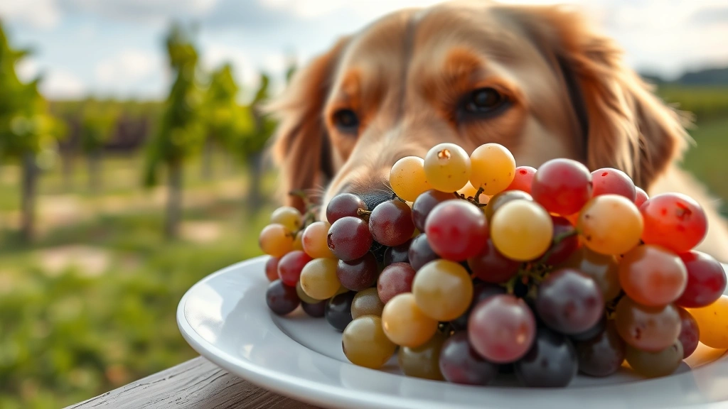 grapes and raisins toxicity dog photo 0
