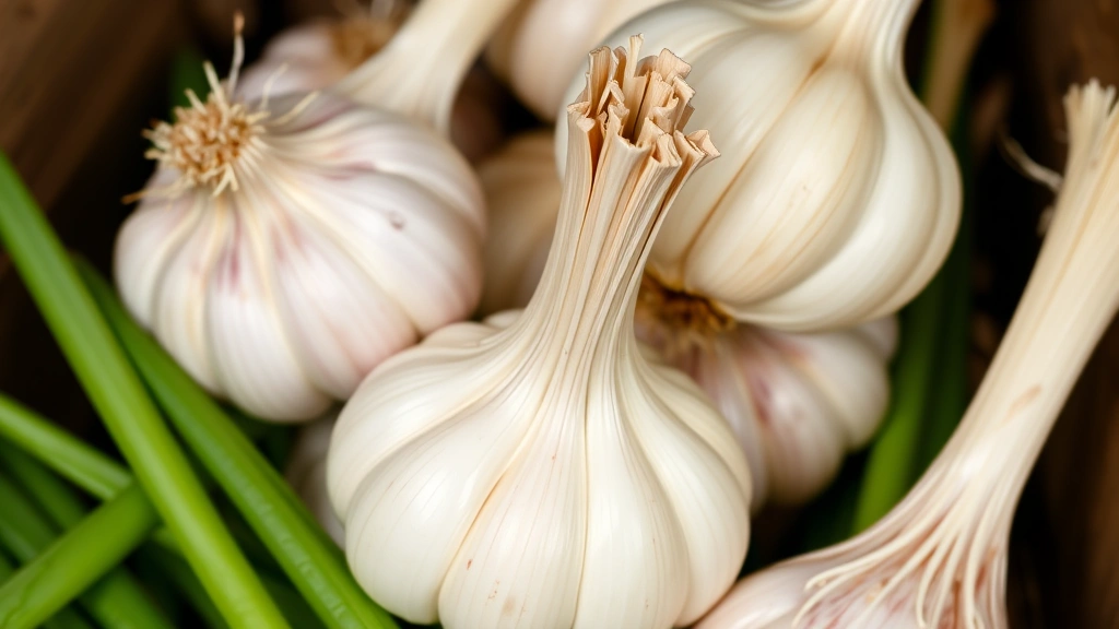 harmful foods for dogs -
garlic bulbs
