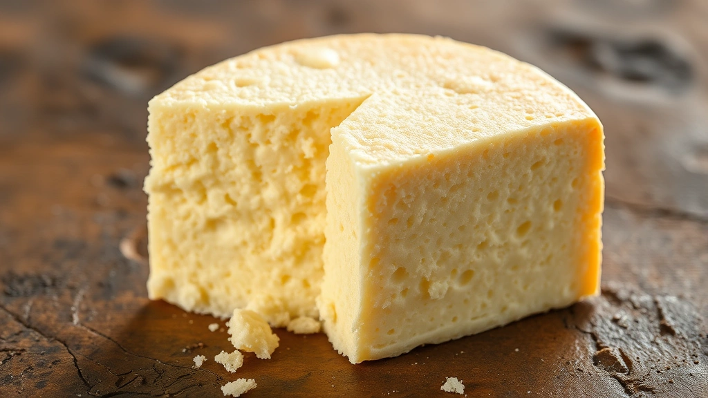 himalayan dog chew -
dense Himalayan cheese chew showing its texture and surface
