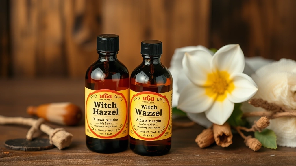 home remedies for dog ear infection -
bottle of witch hazel
