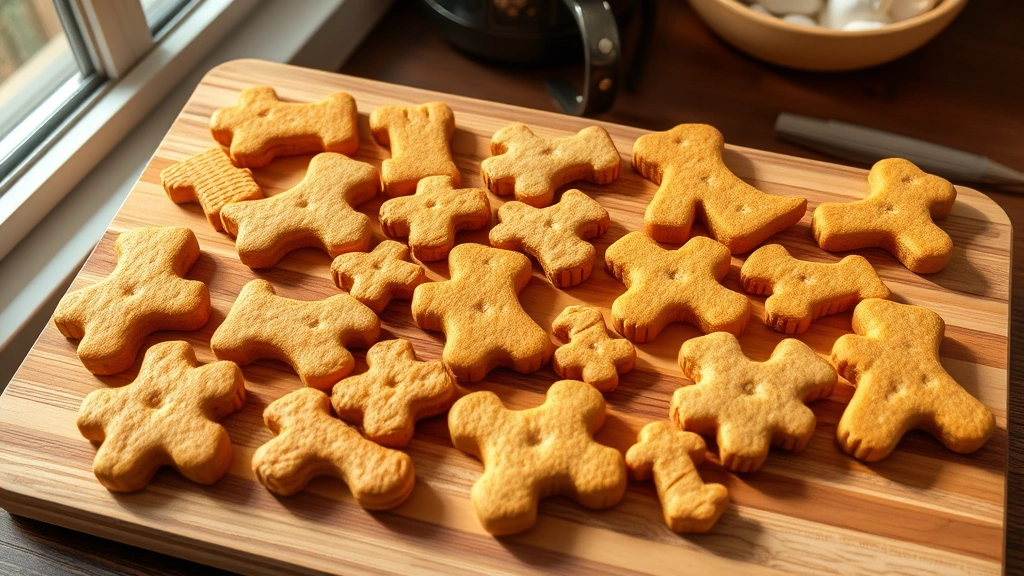 homemade dog biscuits dog photo 0