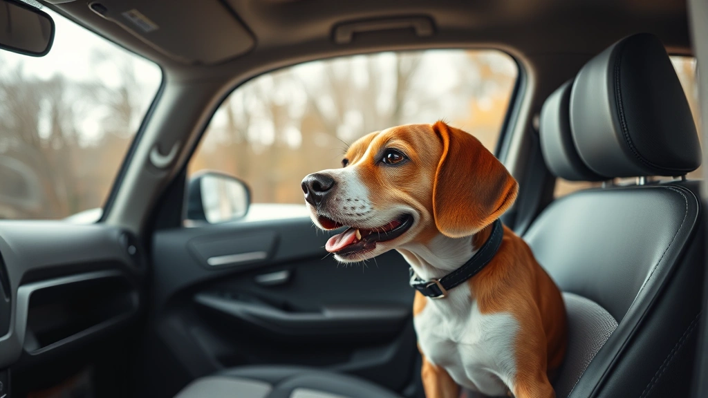 hot dog car -
Photorealistic close-up shot of a pet hot dog car’s interior showing comf