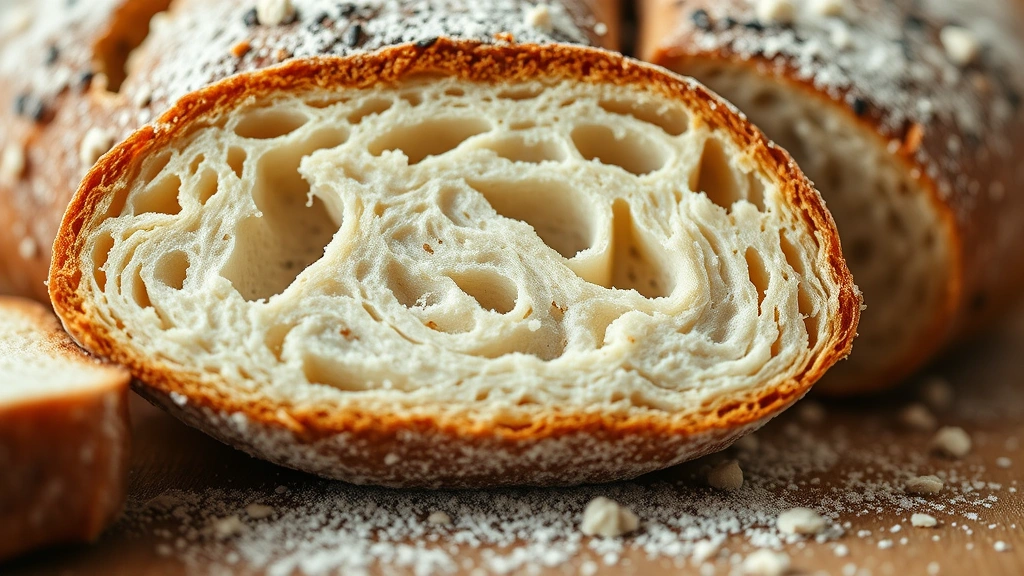how are hot dog buns cut -
showing the clean cut and bread texture in detail
