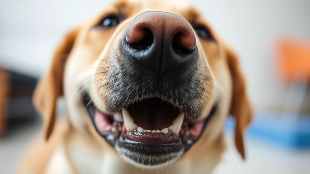 how clean is a dogs mouth -
focused on the dog’s mouth area
