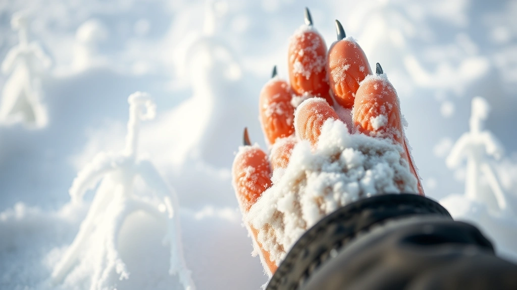 how cold is too cold for dogs -
emphasizing winter paw care concerns
