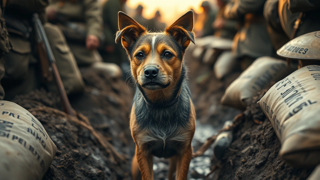 how did rags the war dog die dog photo 0