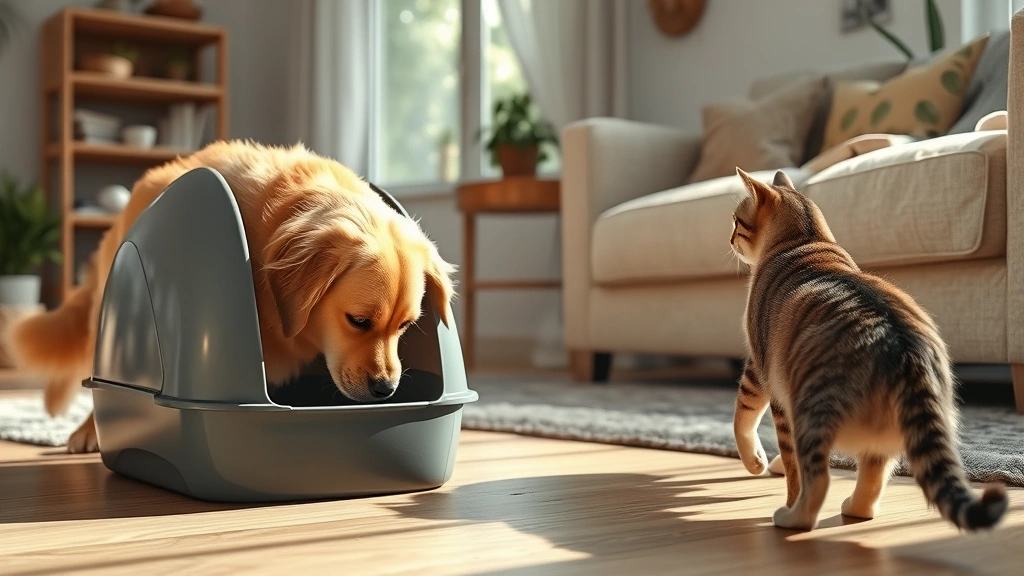 how do i stop my dog from eating cat poop dog photo 0