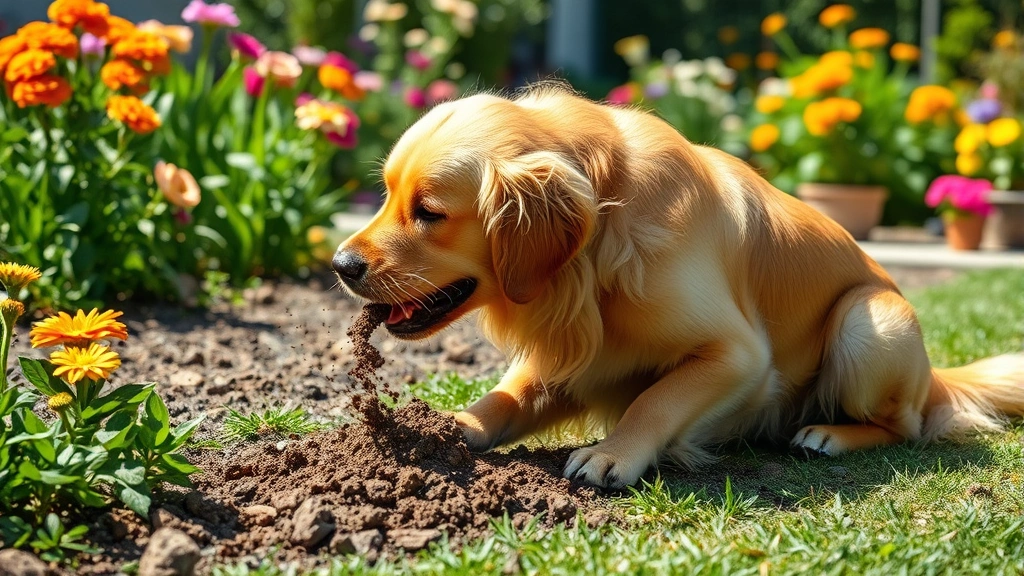 how do you keep dogs out of flower beds dog photo 0
