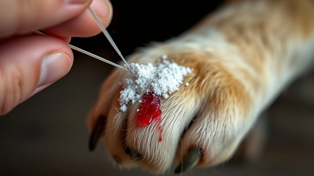 how do you stop a dog's nail from bleeding dog photo 0