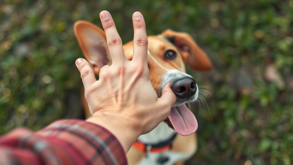 how do you tell if your dog is in labor -
and a supportive owner’s hand nearby
