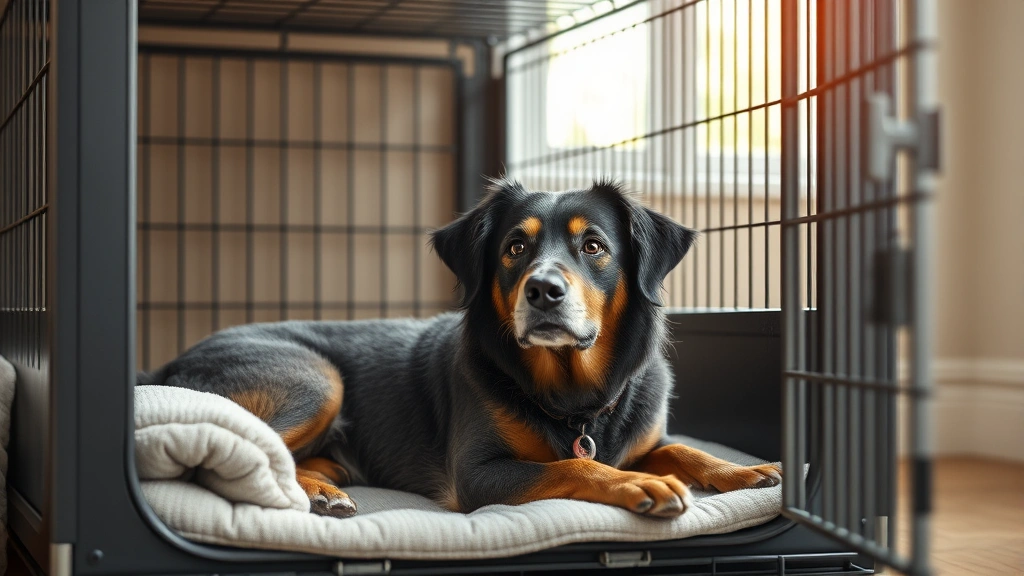 how long can a dog be in a crate dog photo 0