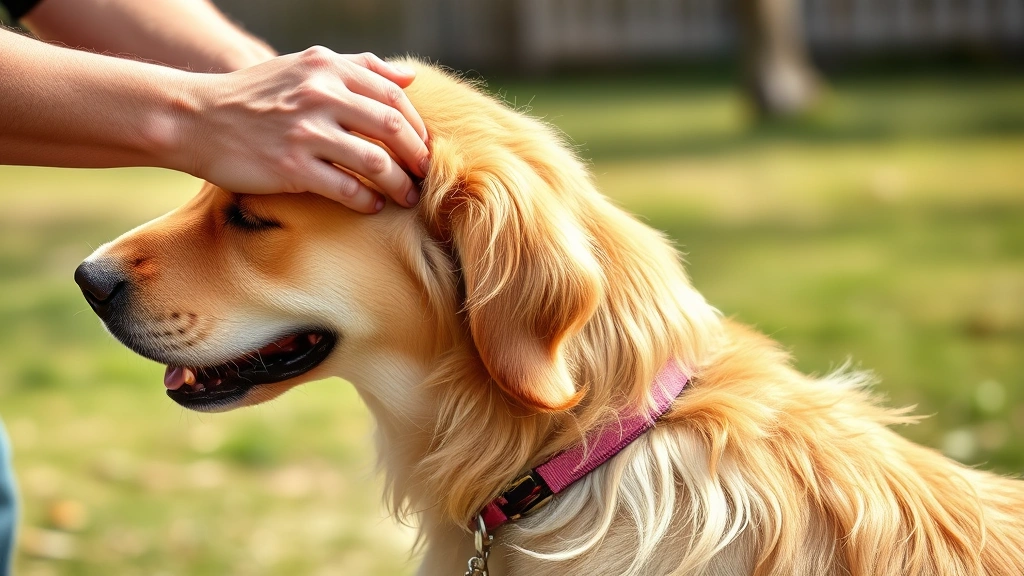 how long will a tick stay on a dog -
Photorealistic image of a golden retriever being checked for ticks during groom