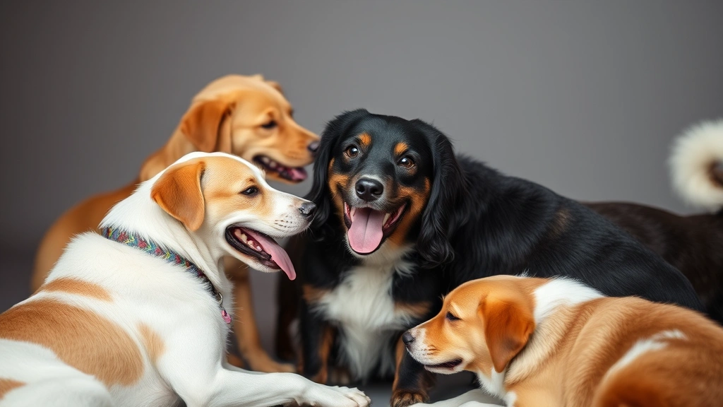 how often do dogs need bordetella vaccine -
dogs of various sizes interacting happily
