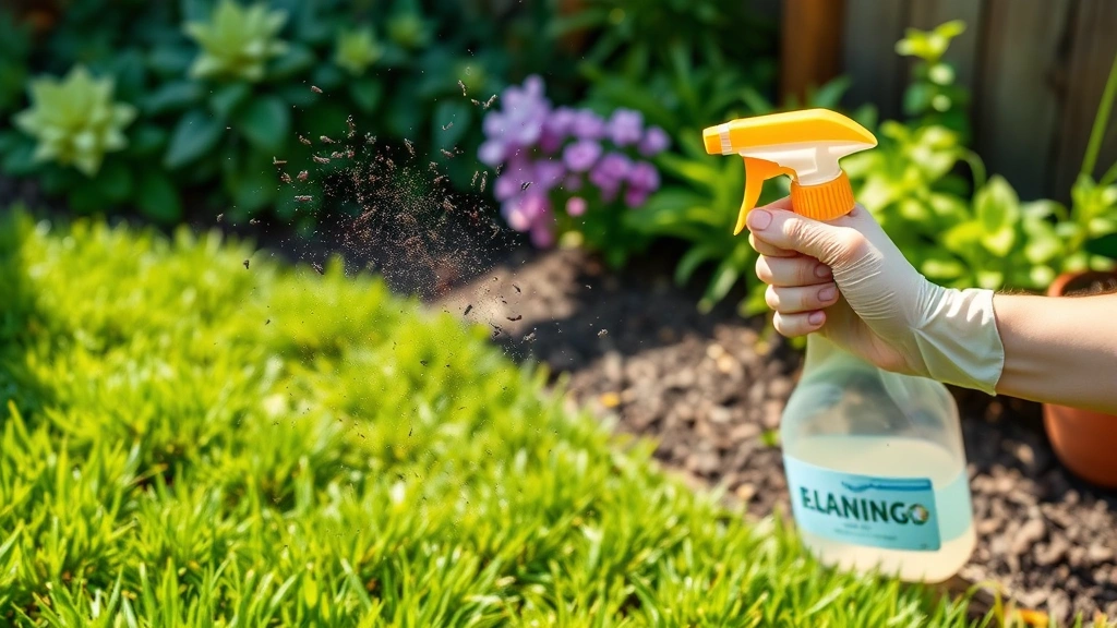 how to get flies off a dog -
showing proper yard maintenance and cleanliness to prevent flies
