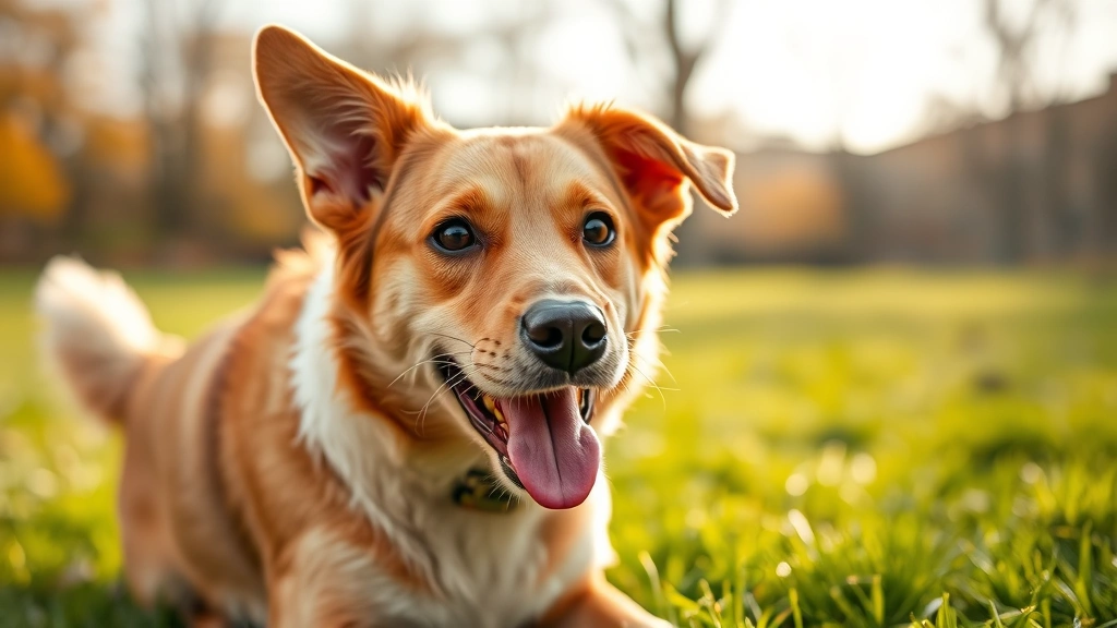 how to get rid of skin tags on dogs -
Photorealistic photo of a healthy dog with clear skin playing outdoors
