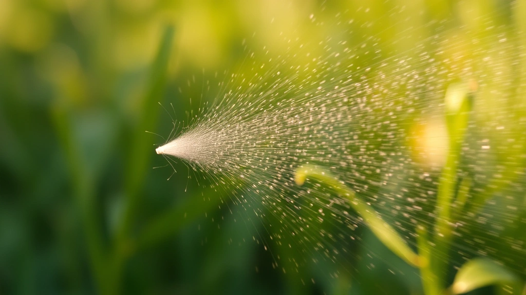 how to keep a dog from pooping in your yard -
with water spray visible
