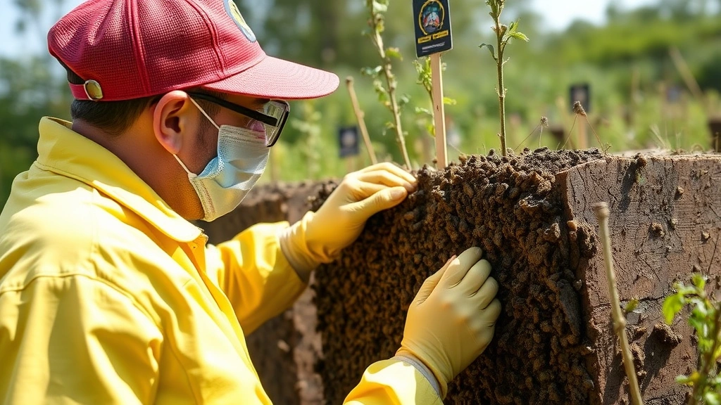 how to rid of mites on dogs -
showing professional mite inspection
