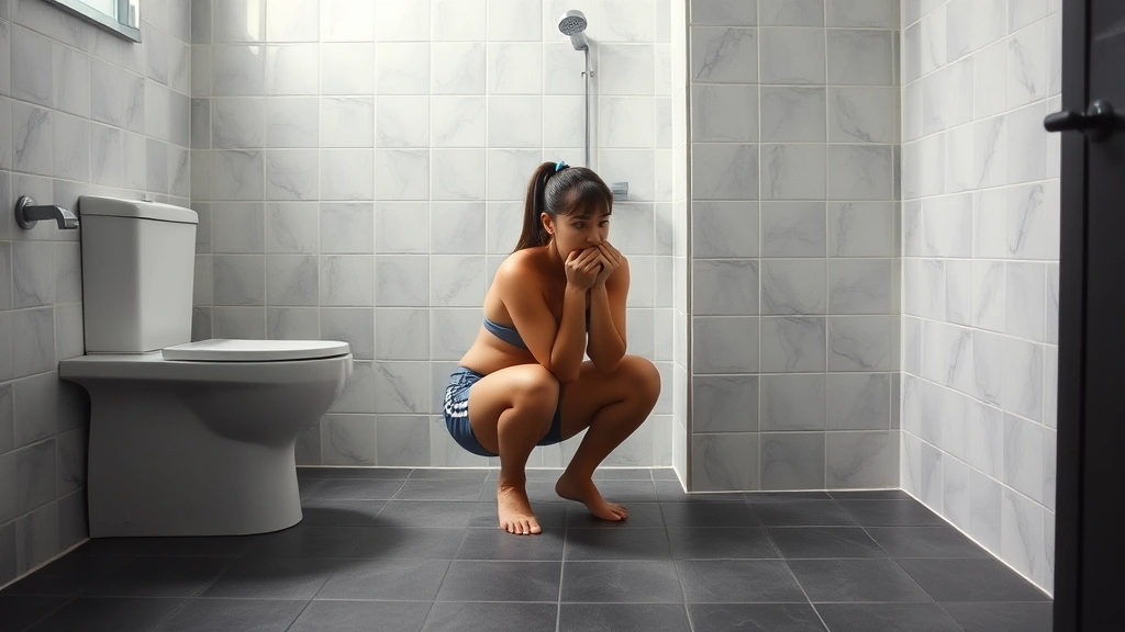 how to stop dog from peeing on carpet -
mid-squat in a natural bathroom pose
