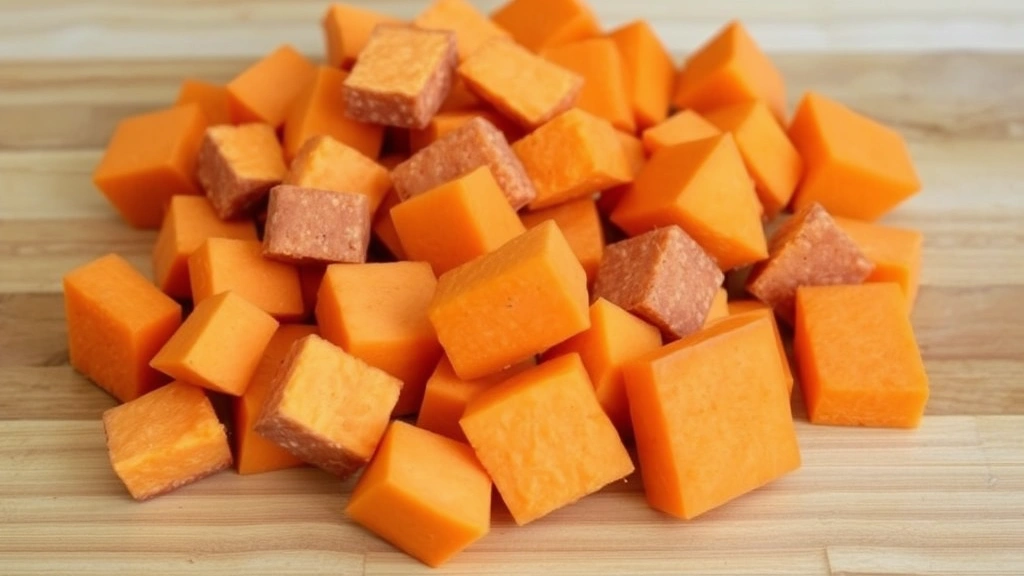 how to treat dandruff in dogs naturally -
and sweet potato pieces
